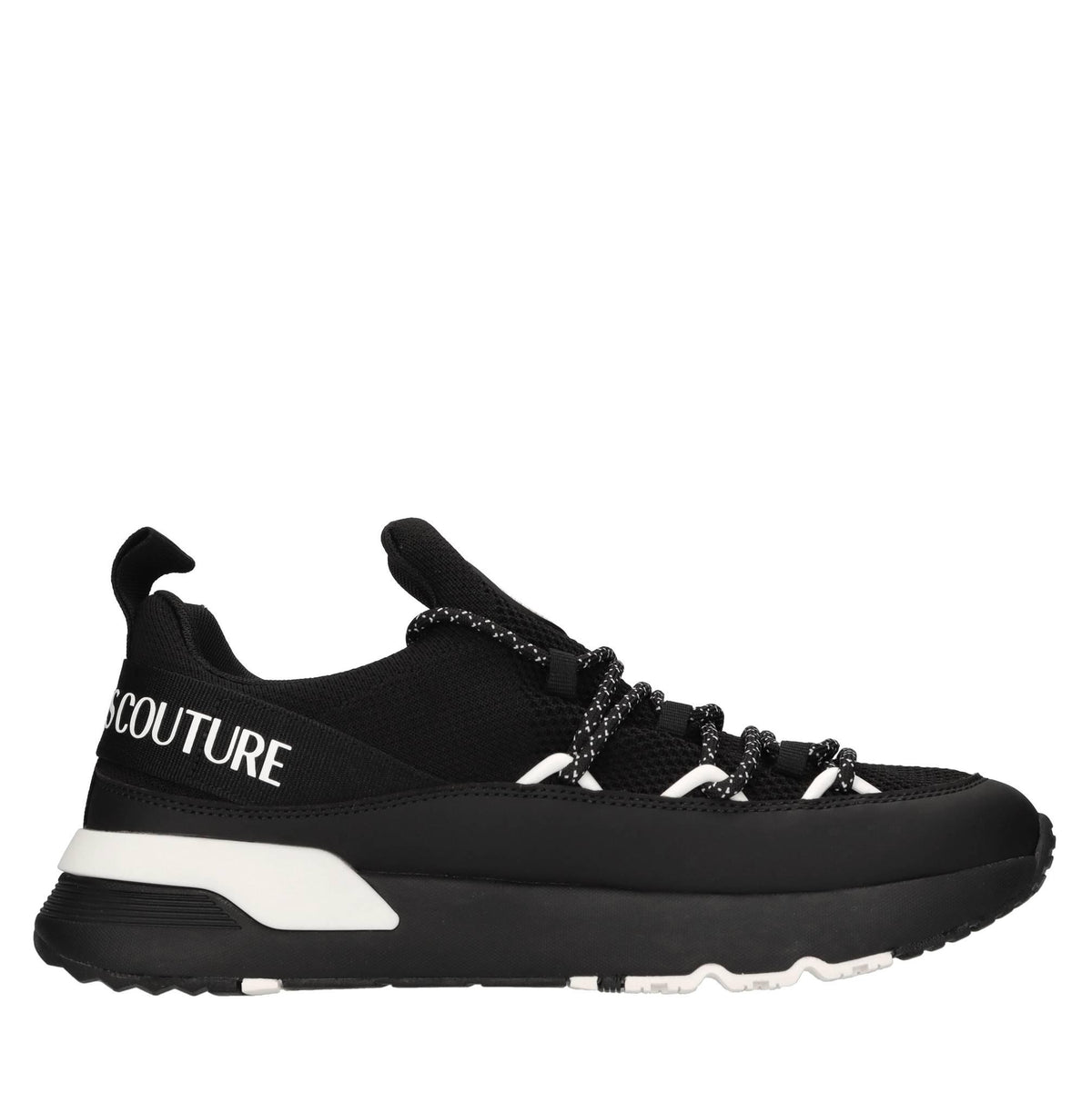 Sneakers in ecopelle e tessuto 