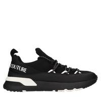 Sneakers in ecopelle e tessuto 