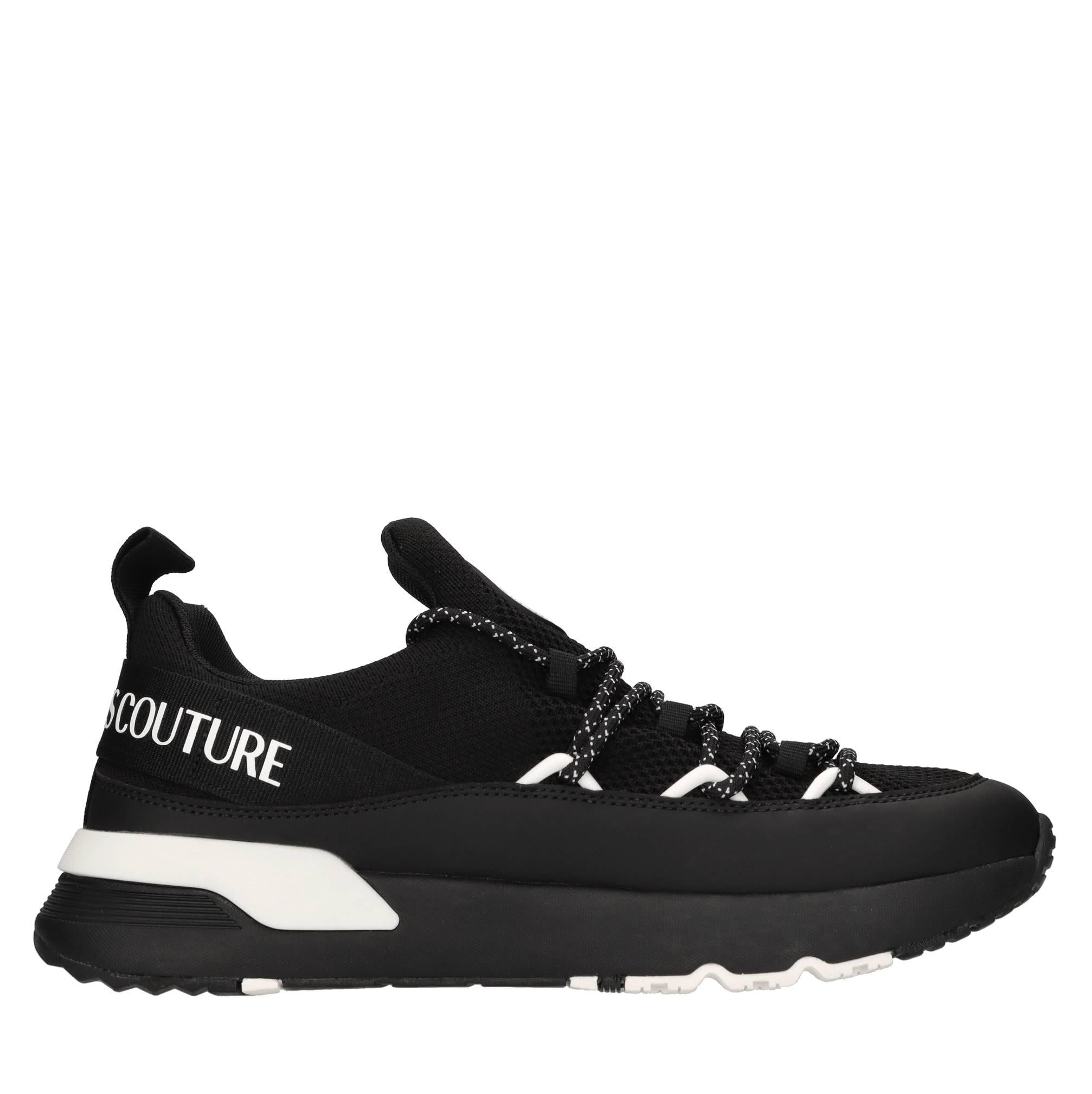 Sneakers in ecopelle e tessuto 