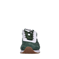 Sneakers modello HERITAGE in tessuto e pelle scamosciata 