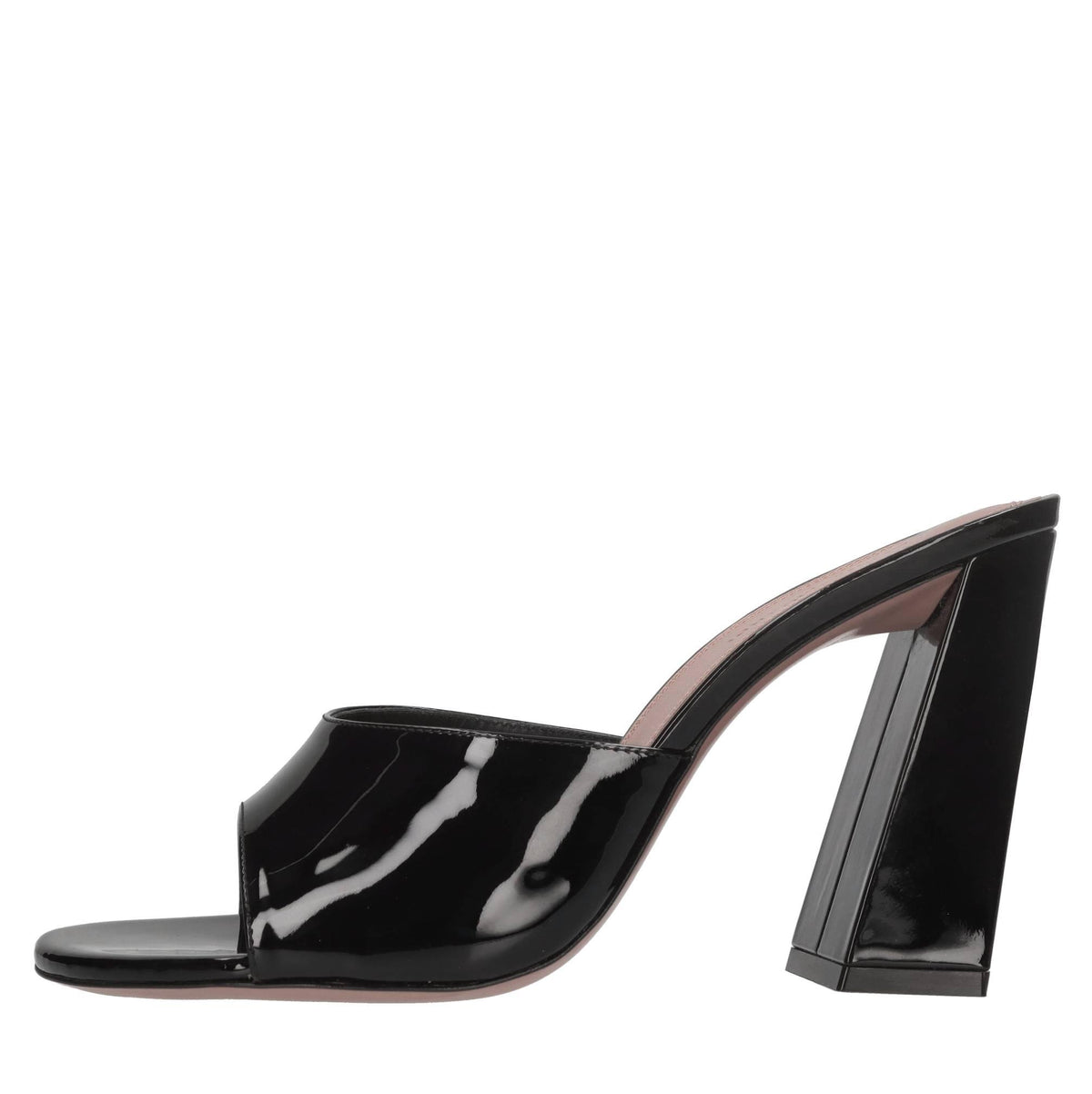 Mules in vernice 