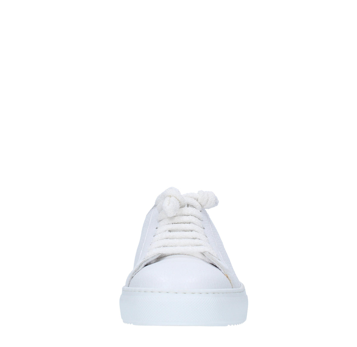 Sneakers in pelle martellata 