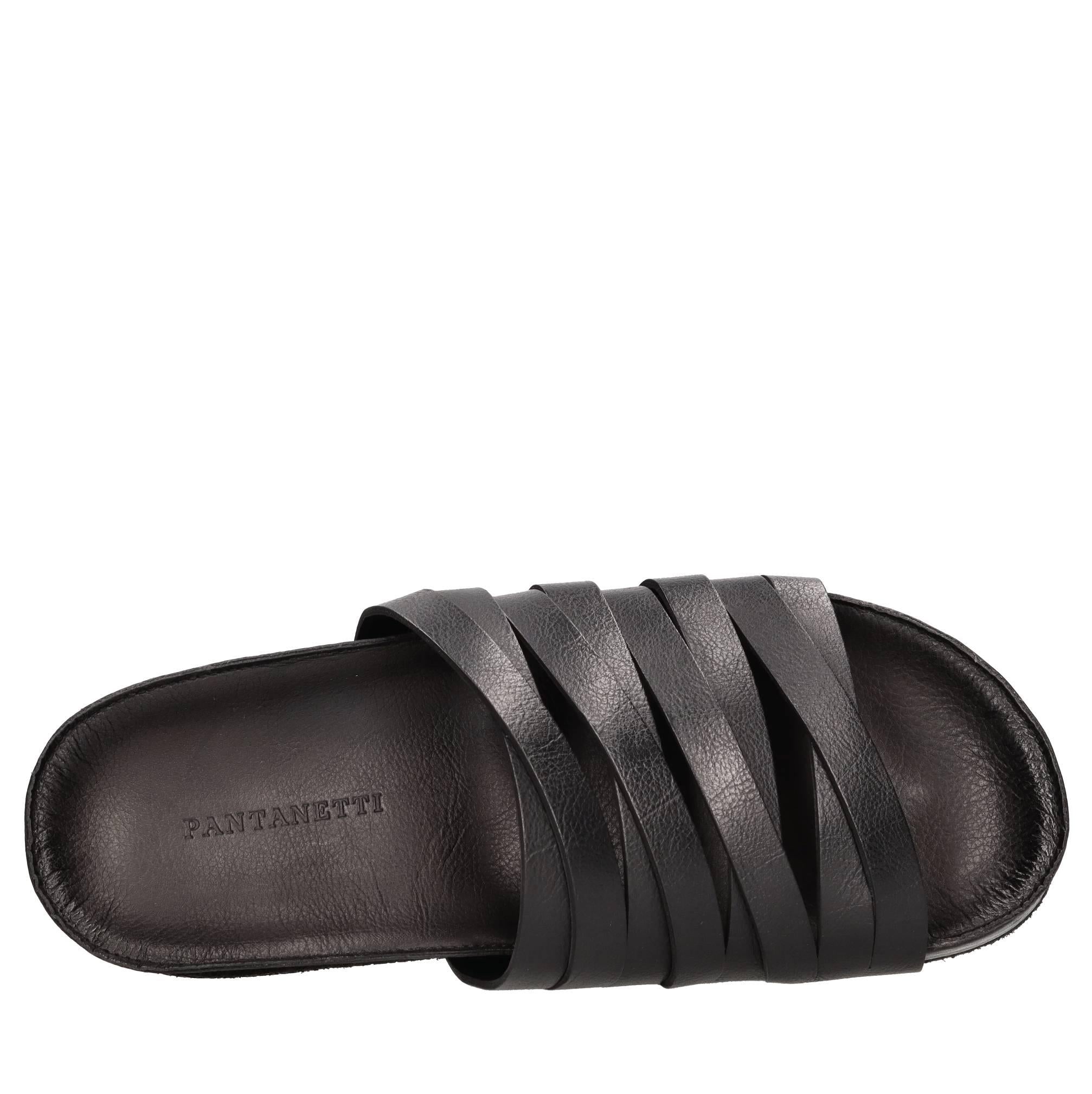 Mules in pelle 