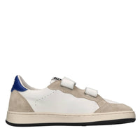 Sneakers in pelle e camoscio 