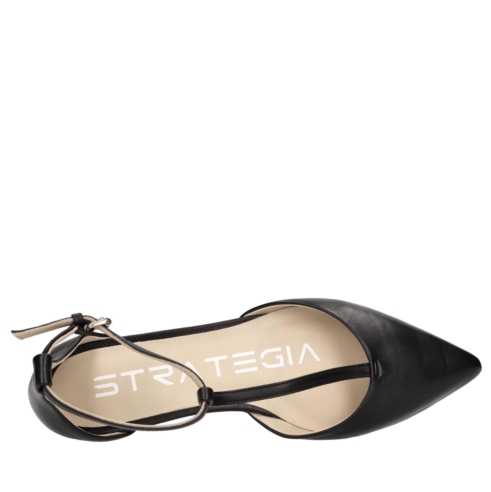 Ballerine in pelle 