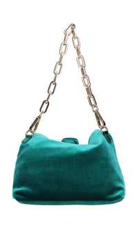Borsa Night Edition in velluto 