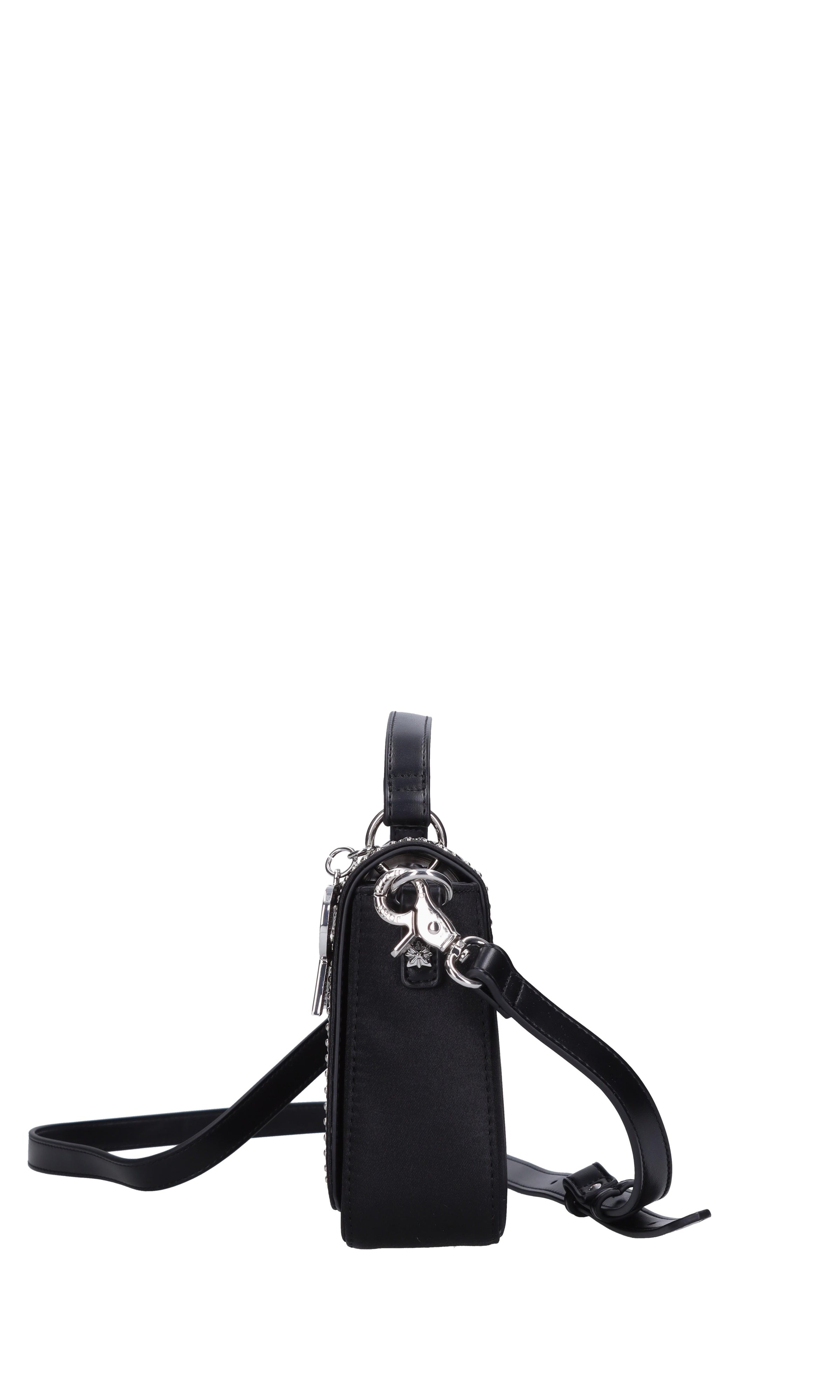 Borsa in raso e borchie 