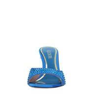 Mules modello DITA95 in raso e strass 