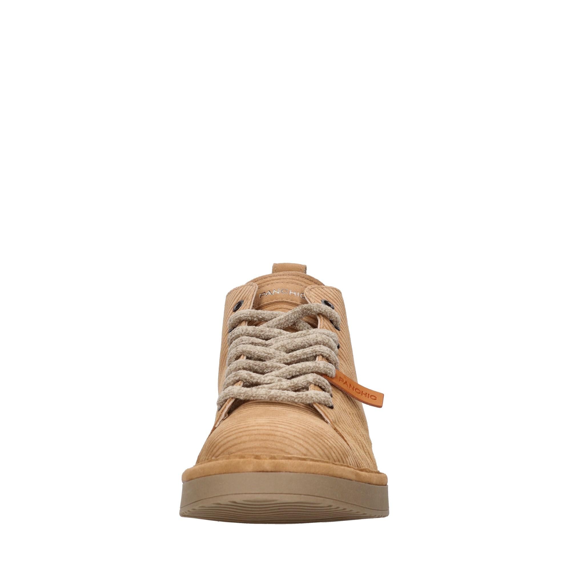 Sneakers alta modello P01 ANKLE BOOT in camoscio 