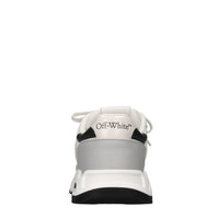 Sneakers Kick Off in pelle e tessuto 