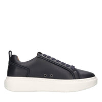 Sneakers in ecopelle e tessuto 