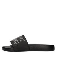 Flat in gomma e strass 