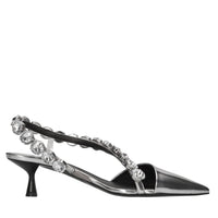 Décolleté slingback Stella Iconic in ecopelle e applicazioni 