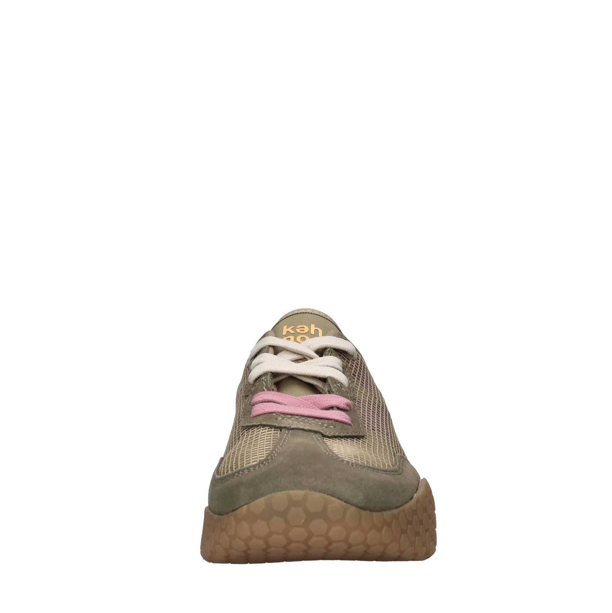 Sneakers in camoscio ecopelle e tessuto 