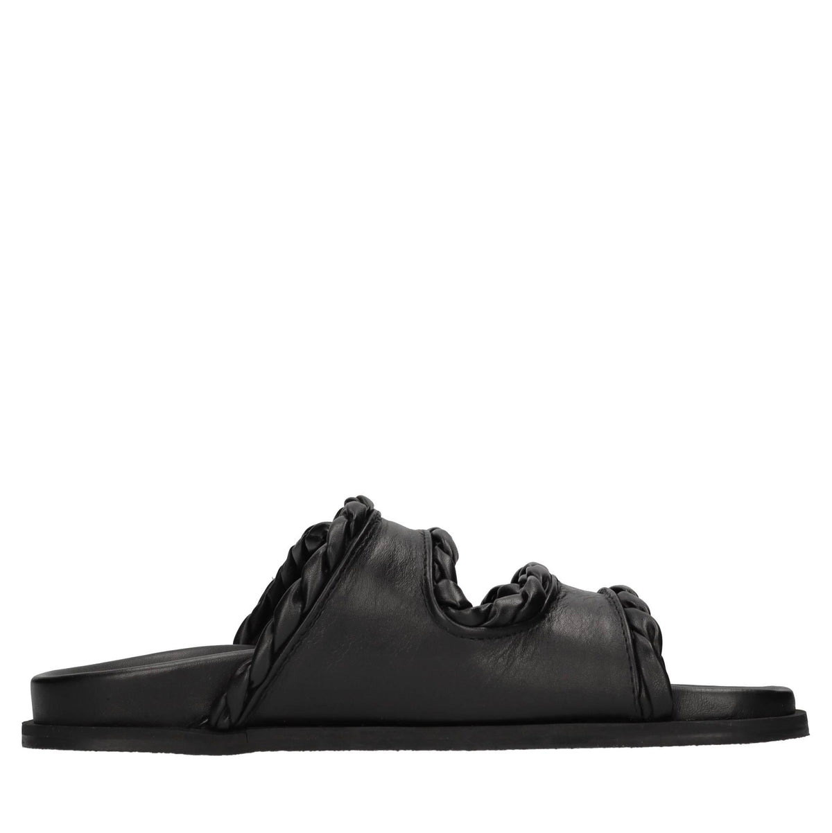 Mules in pelle 