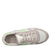 Sneakers in camoscio e tessuto 