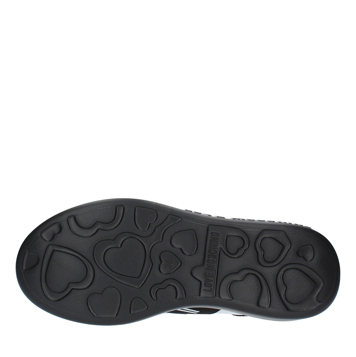 Sneakers in pelle e tessuto 