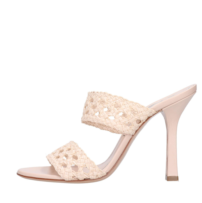 Mules in pelle 