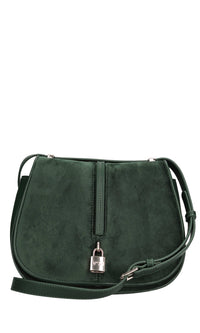 Borsa in velluto ed ecopelle 