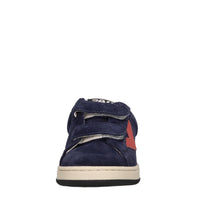 Sneakers in pelle e camoscio 