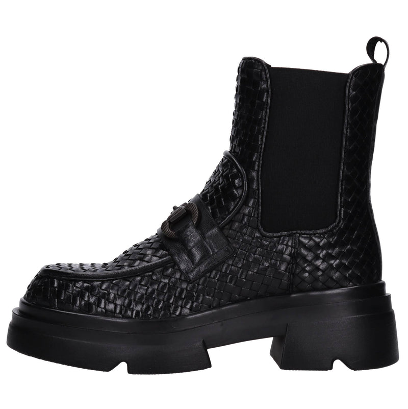 Stivaletti modello beatles in pelle 