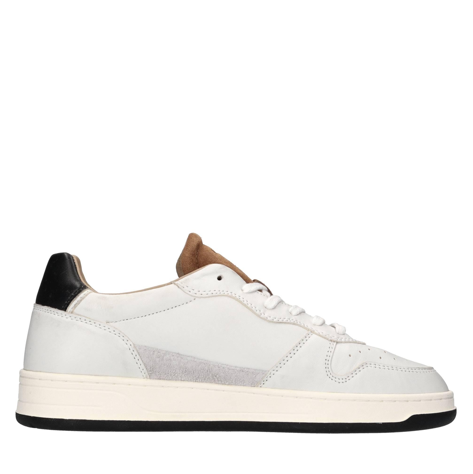 Sneakers in pelle e camoscio 