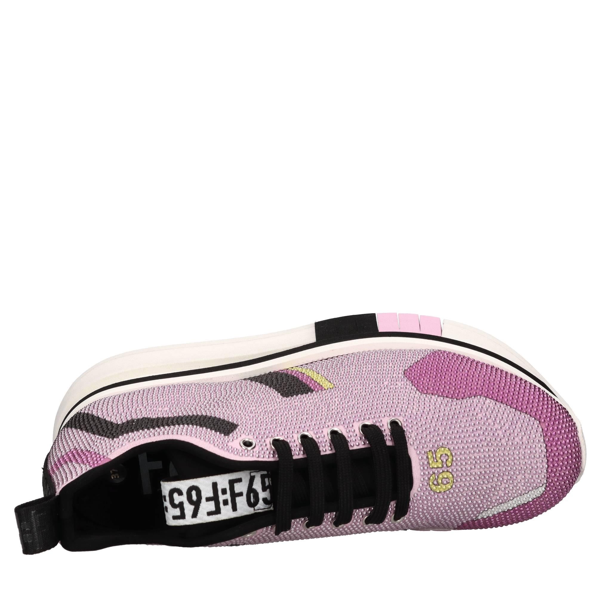 Sneakers in tessuto e strass 