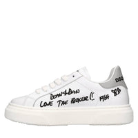 Sneakers in pelle e camoscio 