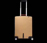 Trolley in pelle e tessuto 