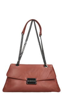 Borsa Alexis Fluffy in pelle 
