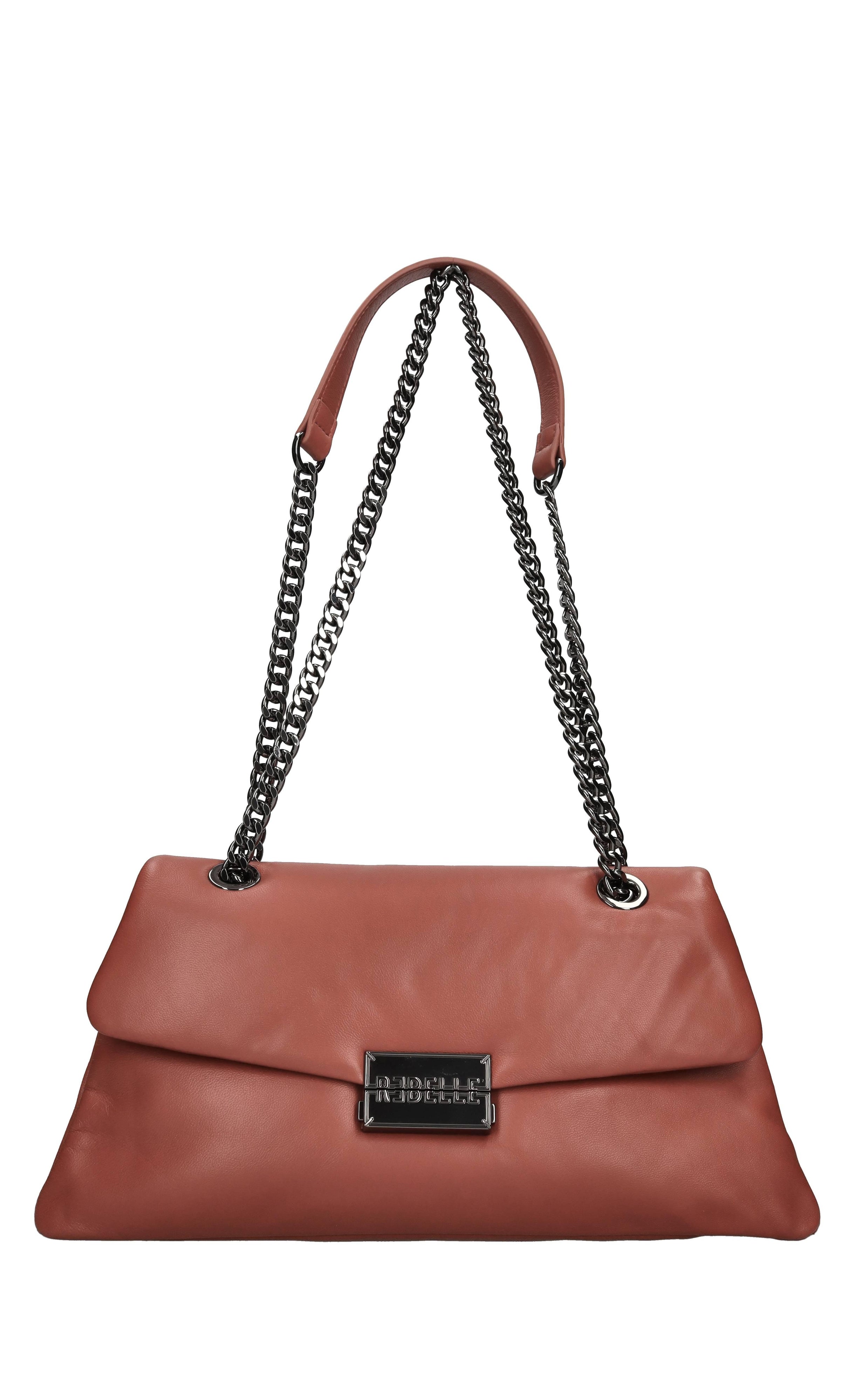 Borsa Alexis Fluffy in pelle 