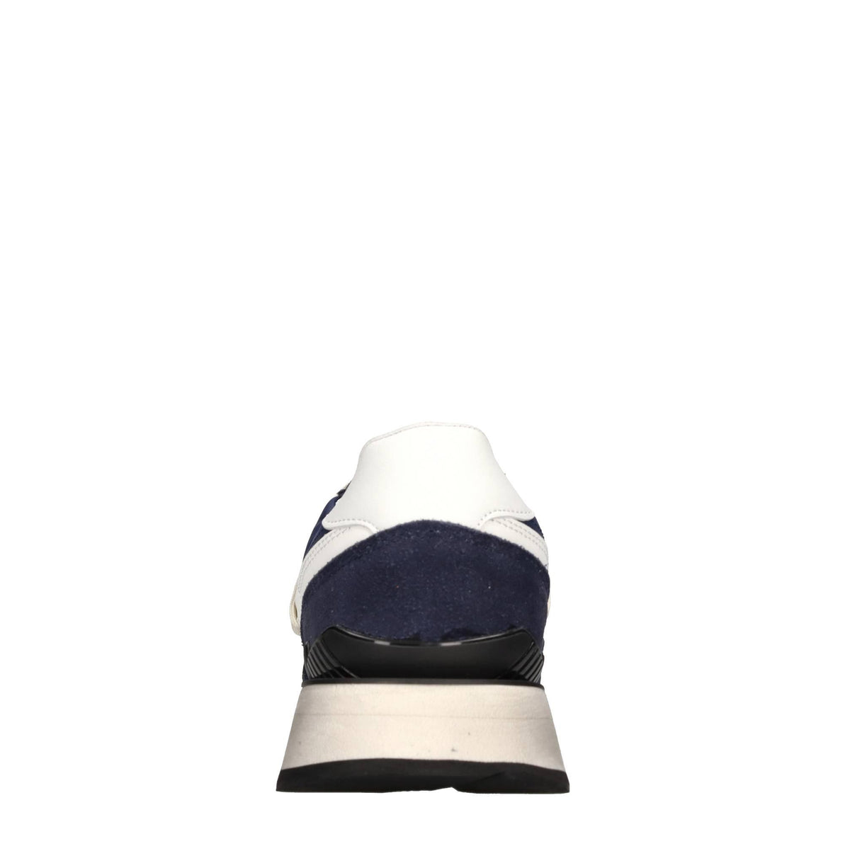 Sneakers in camoscio e tessuto 