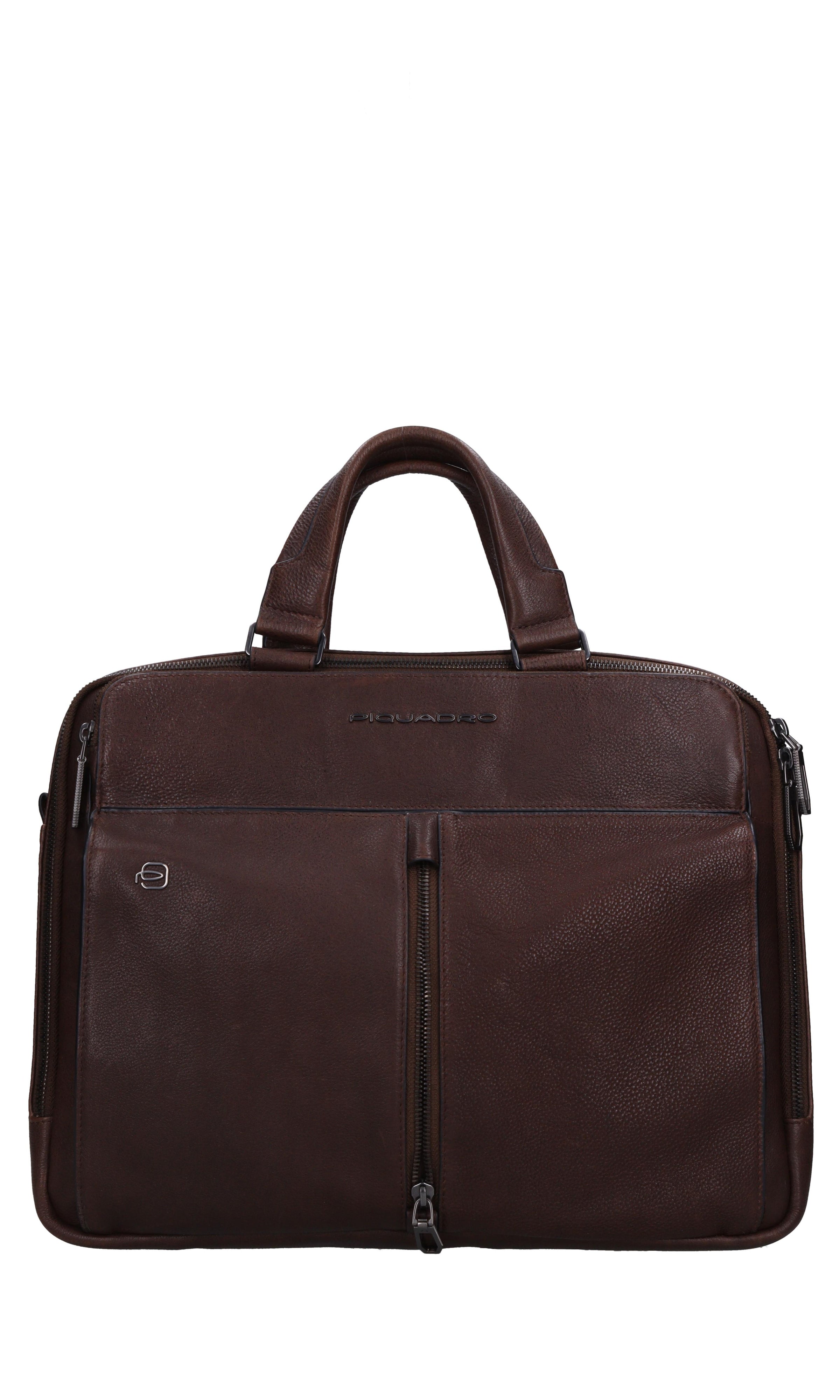 Borsa portadocumenti in pelle 