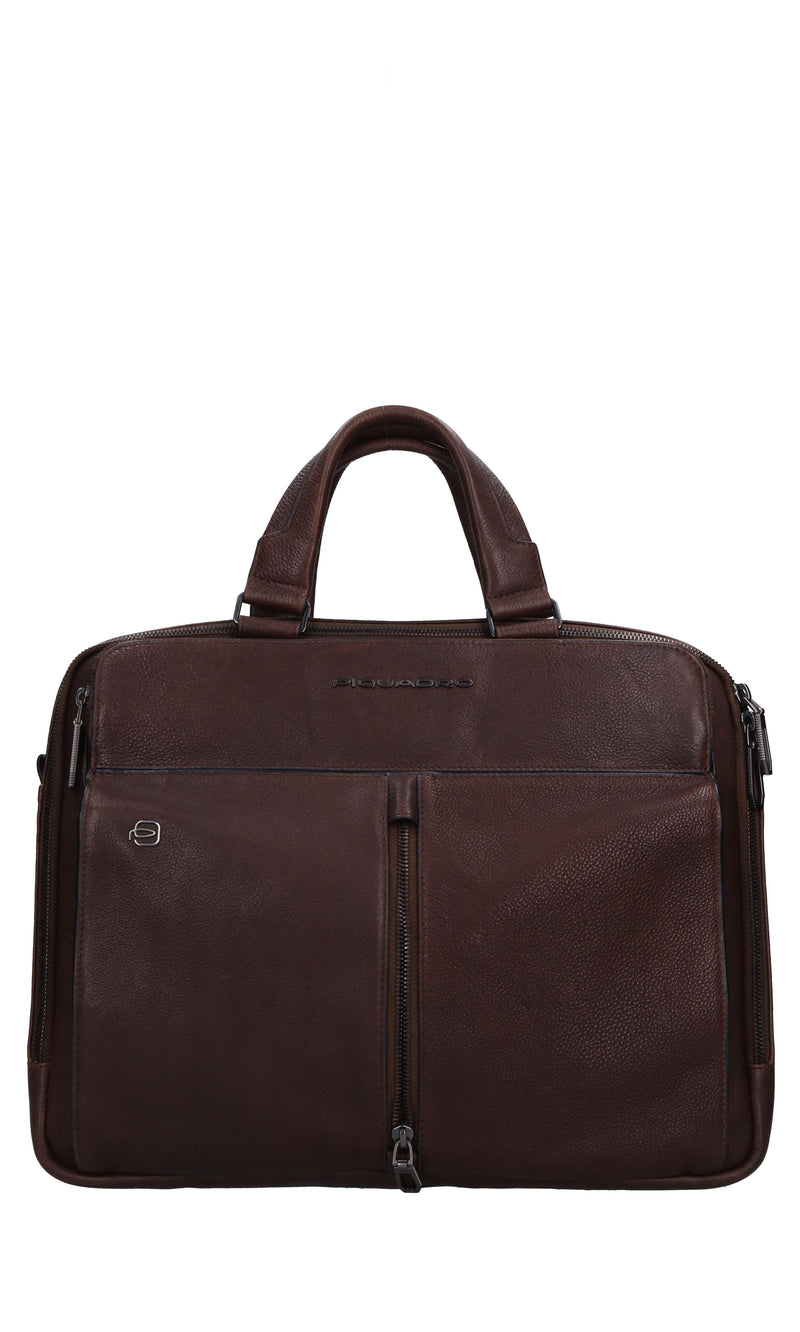 Borsa portadocumenti in pelle 
