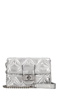 Borsa in pelle laminata 