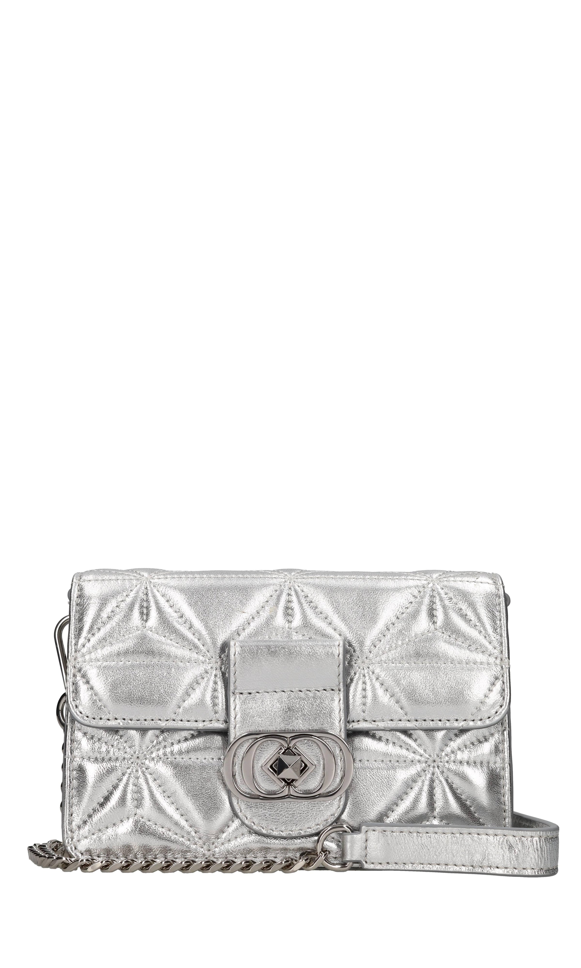 Borsa in pelle laminata 