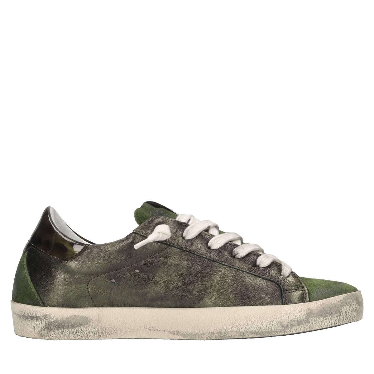 Sneakers in pelle 