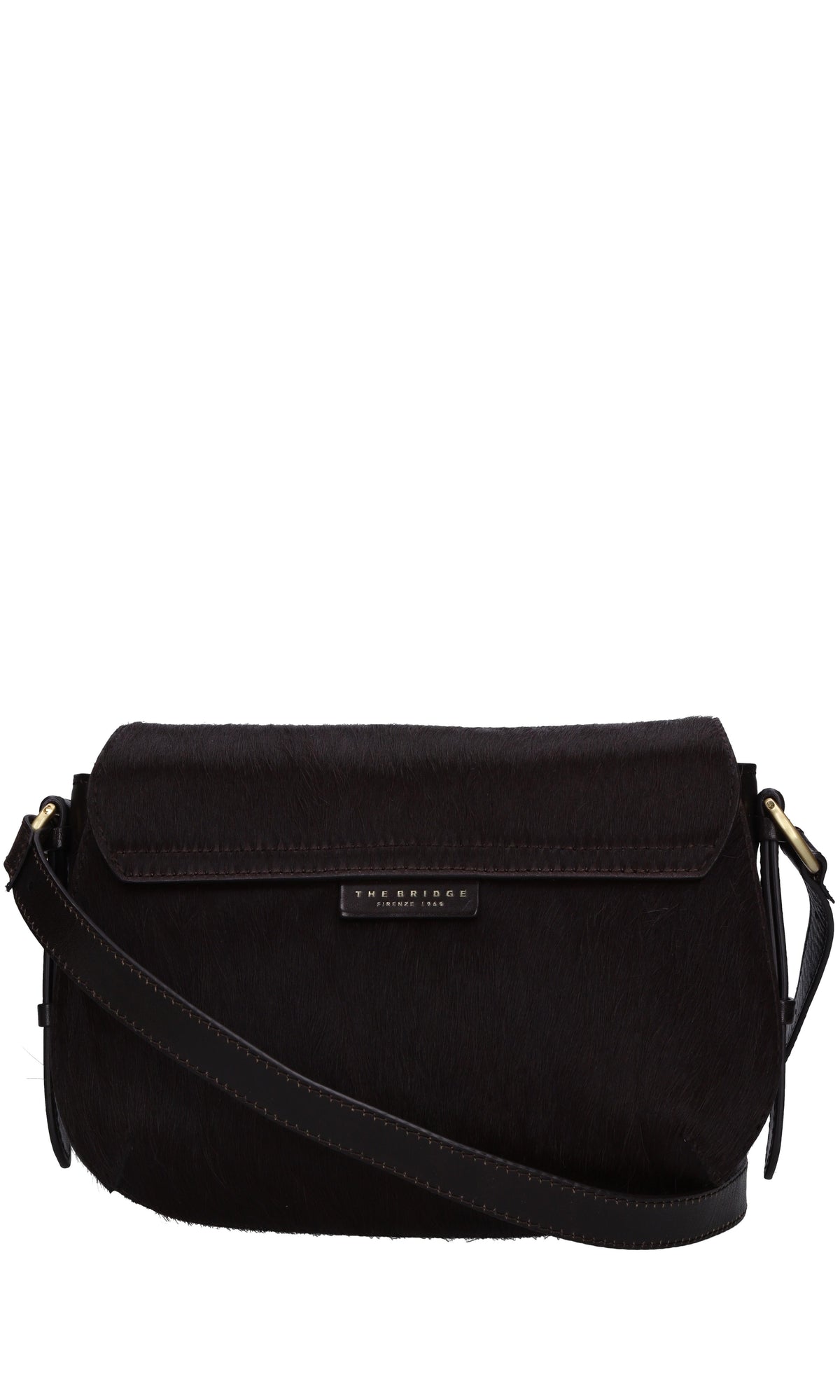 Borsa in pelle bovina effetto cavallino 