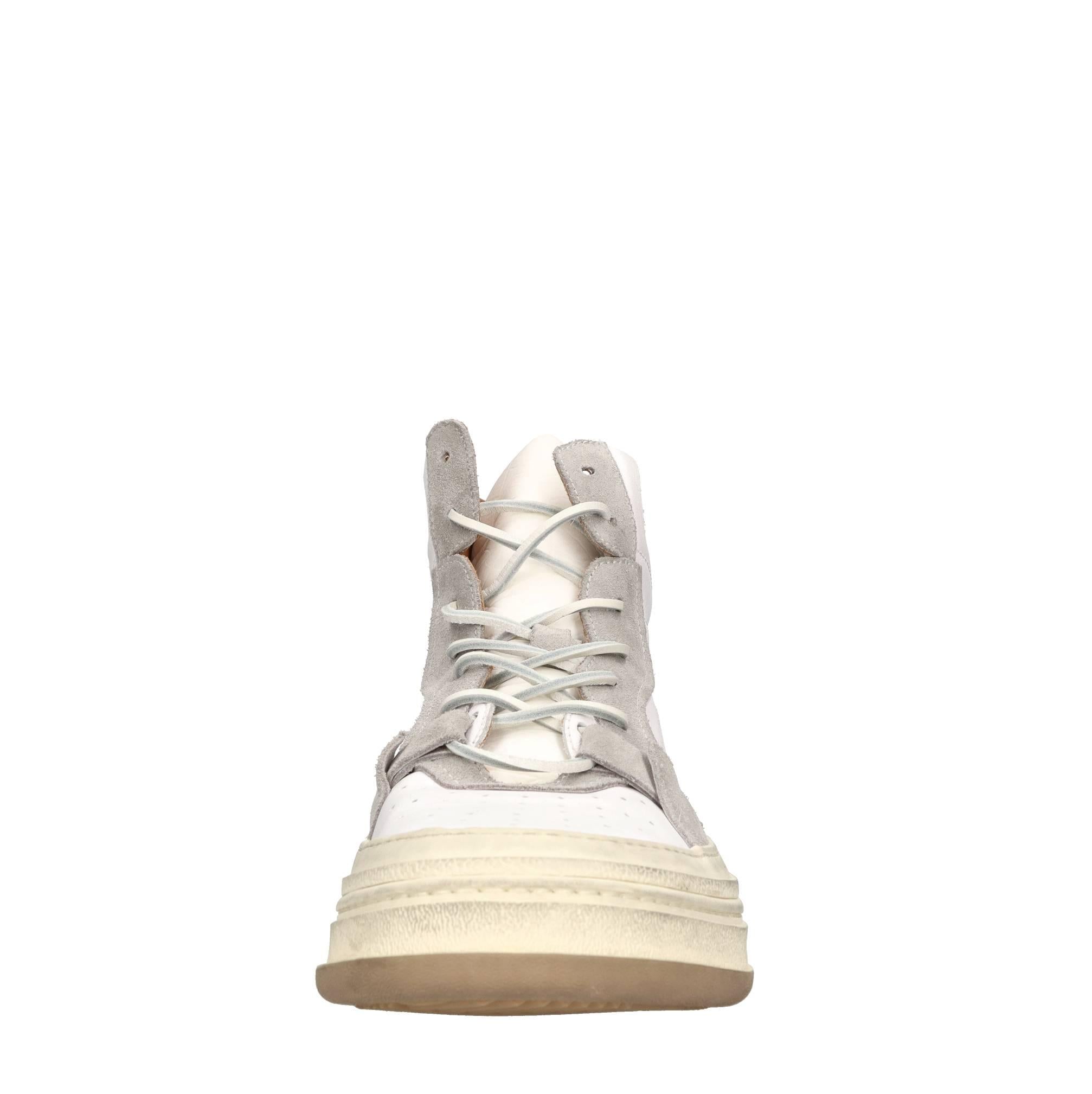 Sneakers in pelle e camoscio 