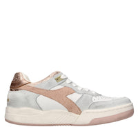 Sneakers in pelle e camoscio 