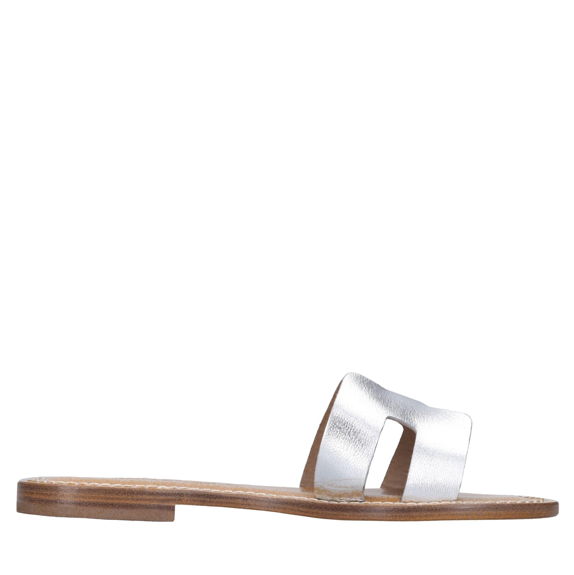Mules in pelle 