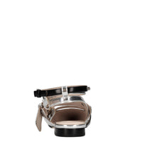 Ballerine slingback in vernice ed ecopelle 