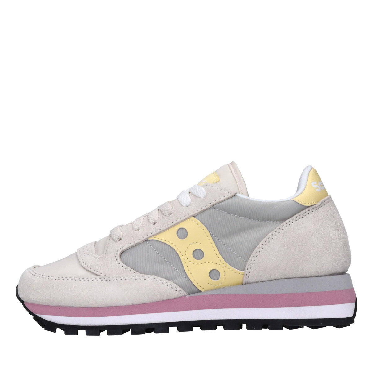 Sneakers Jazz Triple in camoscio e tessuto 