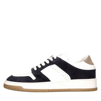 Sneakers in pelle e camoscio 