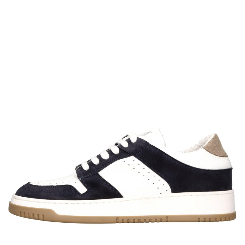 Sneakers in pelle e camoscio 