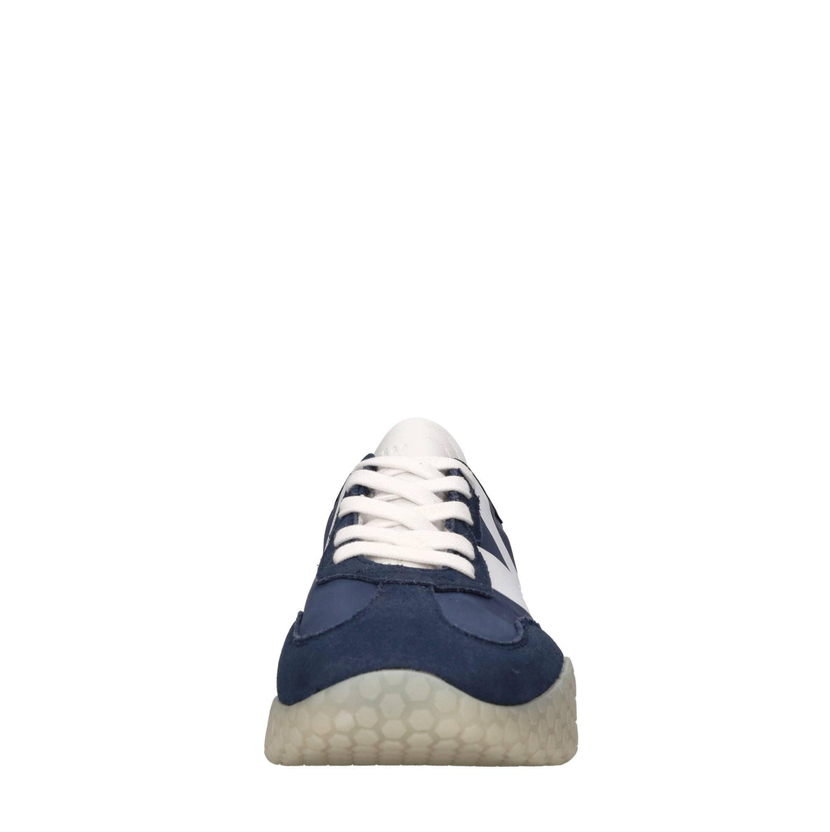 Sneakers in camoscio ecopelle e tessuto 