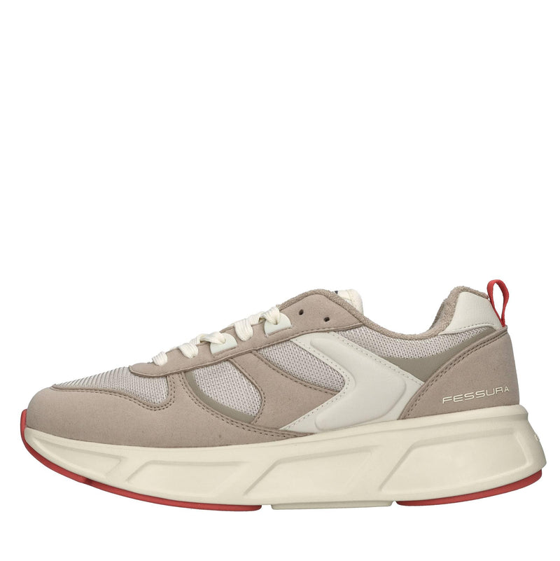 Sneakers modello Shoes Run03 in ecocamoscio e tessuto 