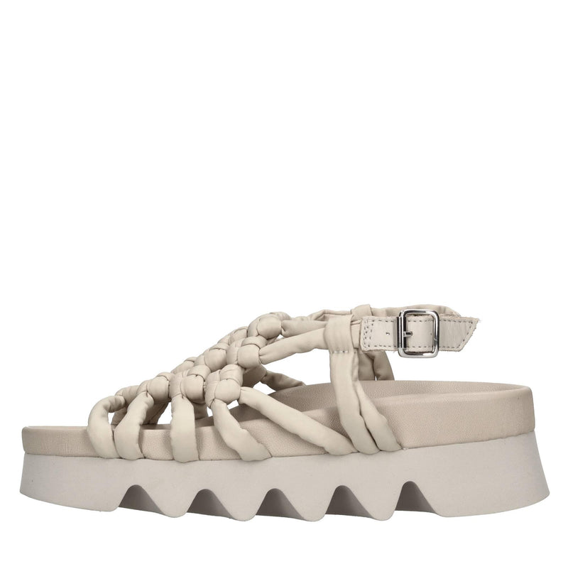 Sandali Alison in pelle 