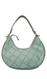 Borsa in tessuto ed ecopelle 