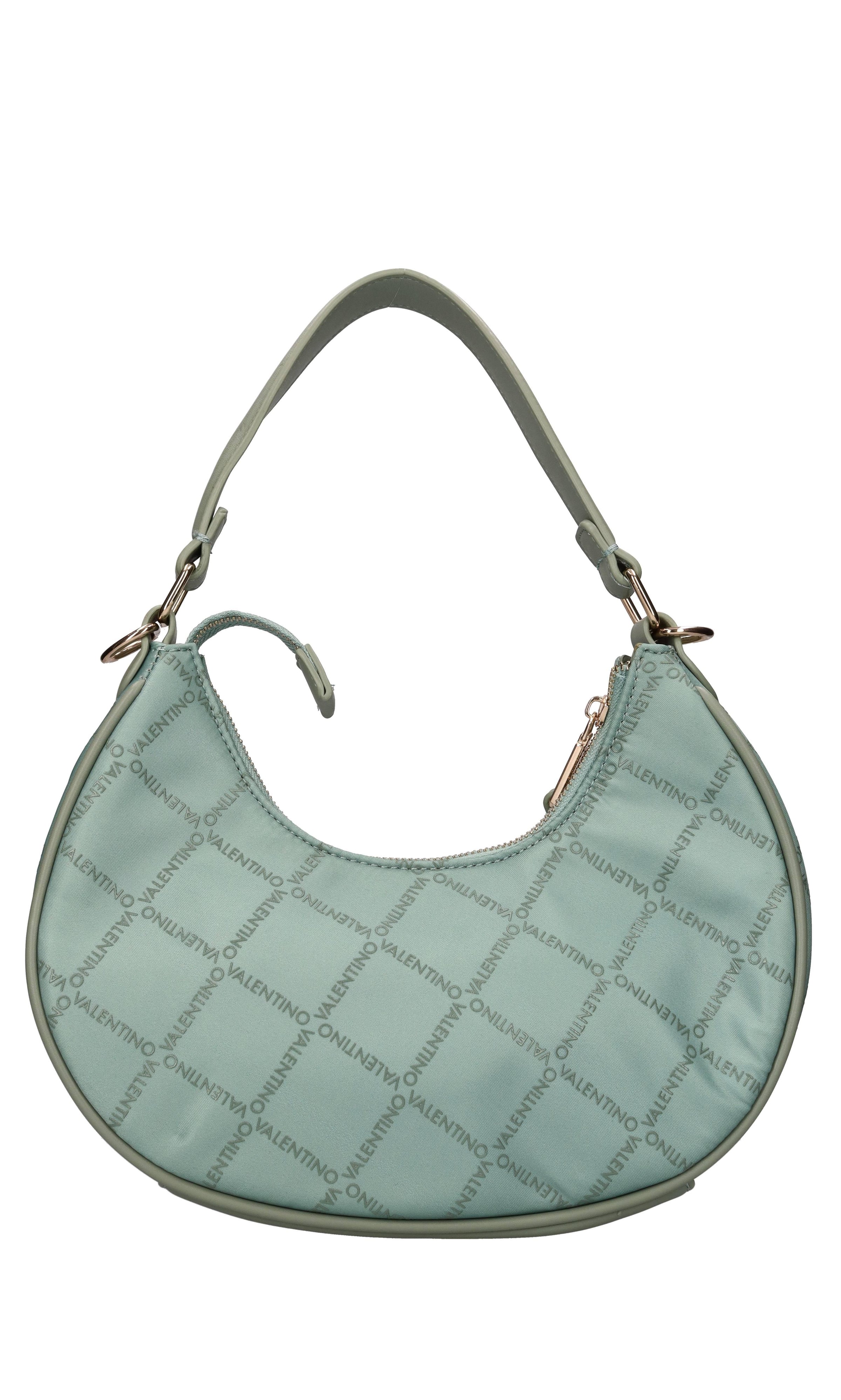 Borsa in tessuto ed ecopelle 
